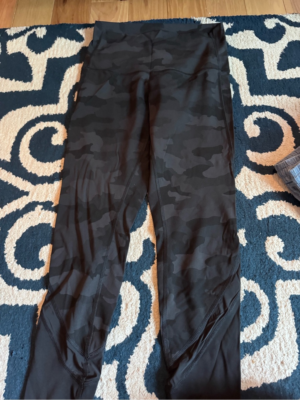 lululemon athletica Black Camouflage Leggings